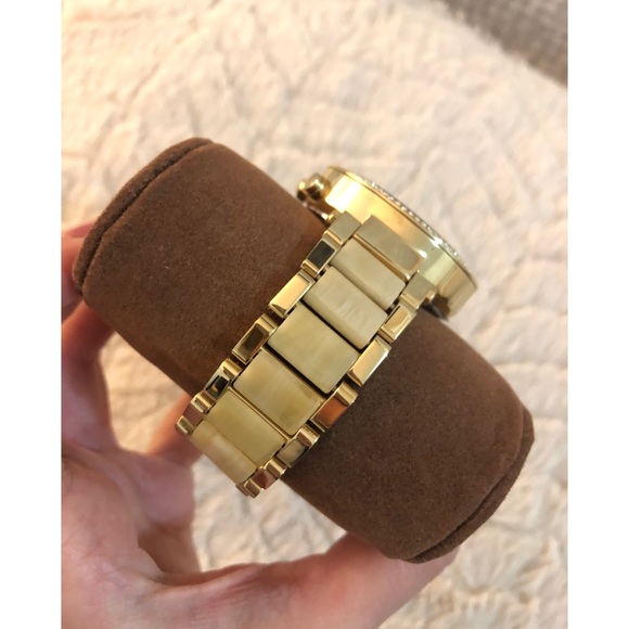 NWT MICHAEL KORS CHAMPAGNE PARKER WATCH - Picture 4 of 5